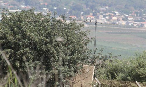 aparatos de espionaje en la frontera libanesa